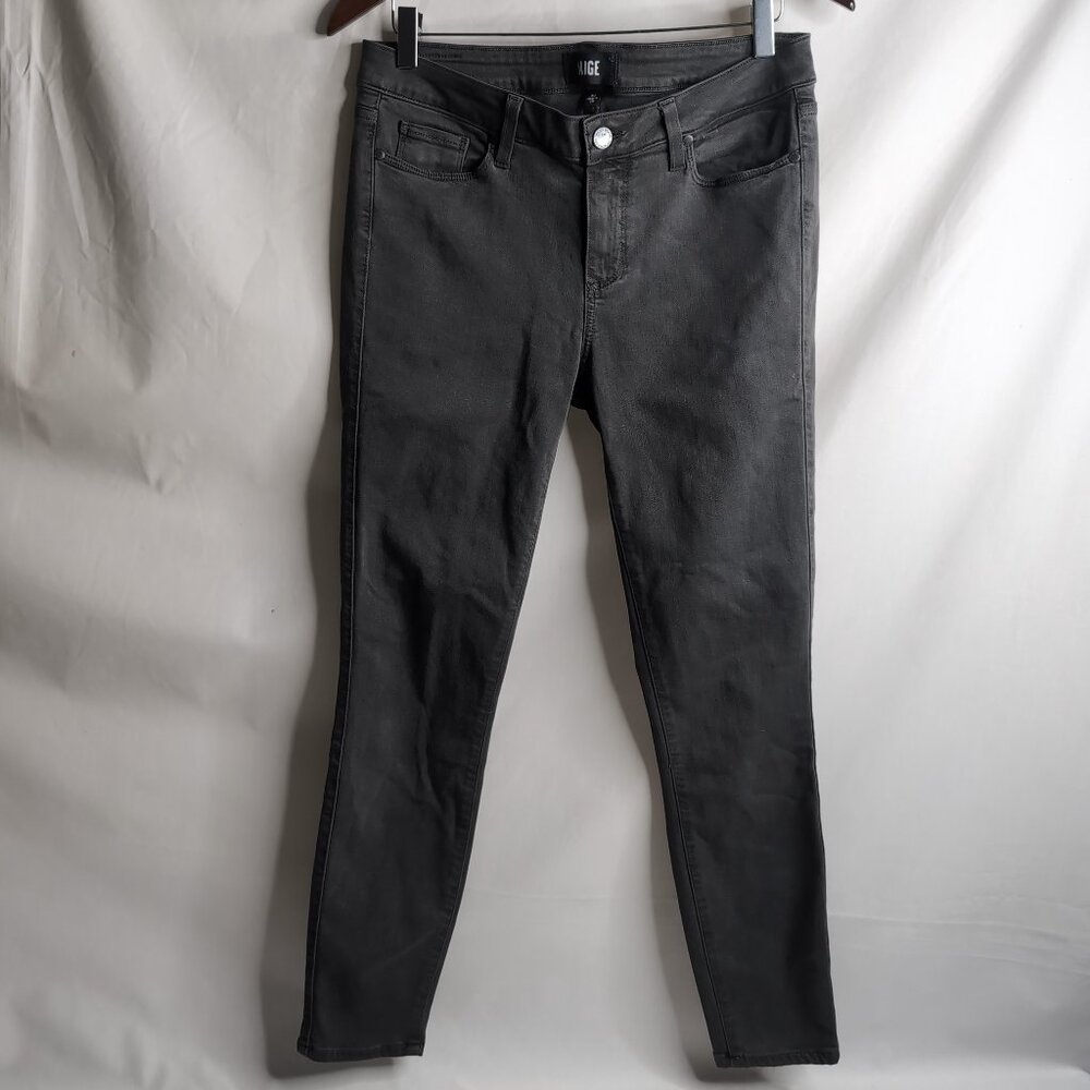 PAIGE Women's Dark Gray Verdugo Ankle Jeans, Size 30